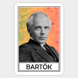 Bela Bartok Sticker